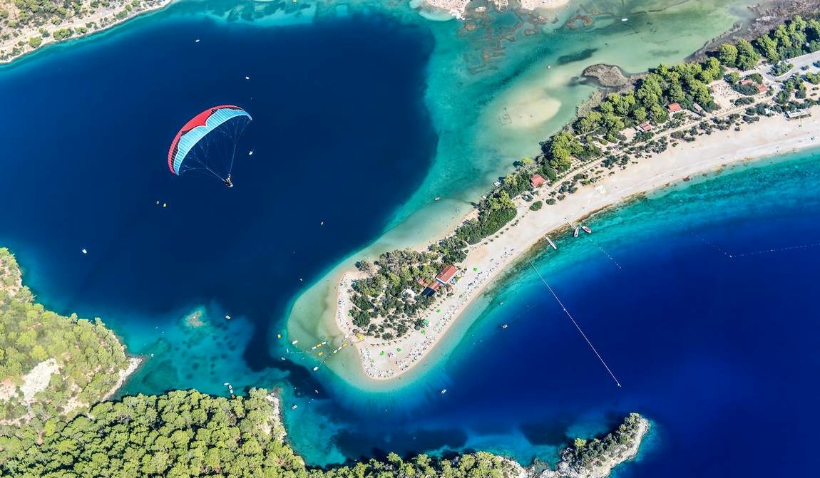 Параглайдинг в Фетхие и Олюдениз — Полёт на параплане с Бабадага